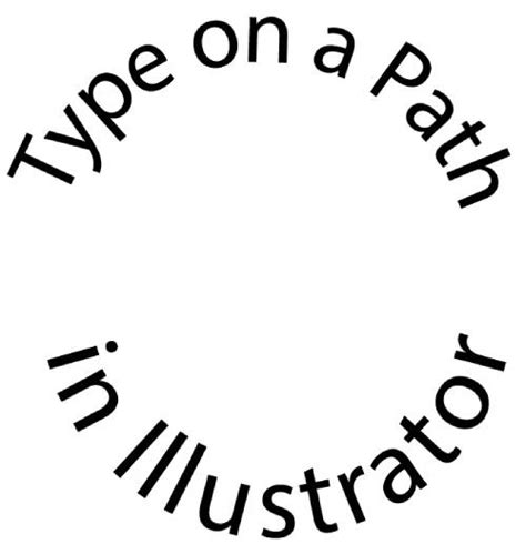 How To Flip Text On A Path In Illustrator