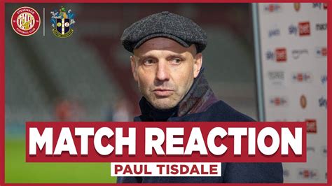 We Were Fabulous Paul Tisdale Post Match Reaction Youtube