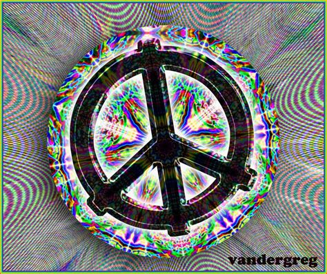 Peace Sign Psychedelic Art ~ Psychedelic Art Peace Sign Peace