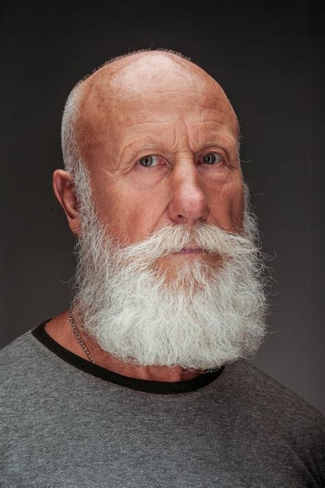 Old Man With A Long White Beard Stock Photo Image Of Mourning Male