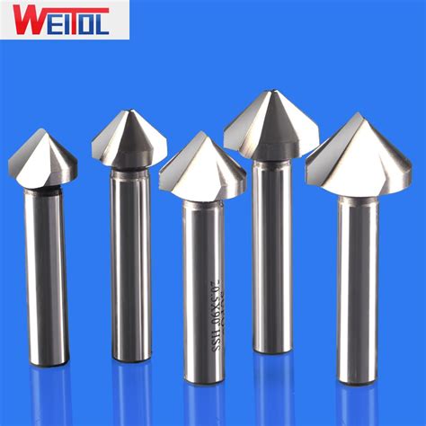 Weitol 12mm V Shape End Mill 90 Degree Router Bit Metal Cutting Tools