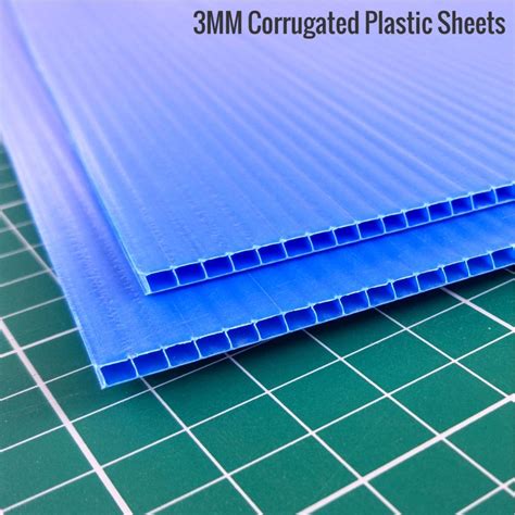 3mm Corrugated Plastic Sheets 10 Sheet Pack Vortex Rc