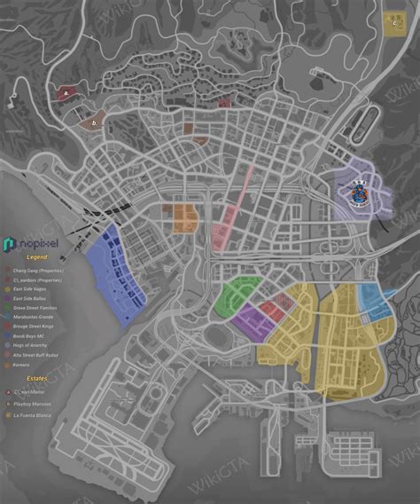 Budu Silný Média Kontinent Gta V Gang Locations Map Tether Přízemí Týdně