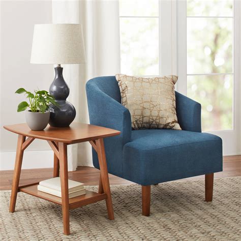 A mid century wingback chair pairs great with sofas & sectionals to make a design statement in your living room. Better Homes & Gardens Reed Mid Century Modern Accent Chair, Multiple Colors - Walmart.com ...