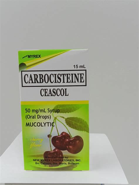 Ceascol Carbocisteine The House Of Goodies