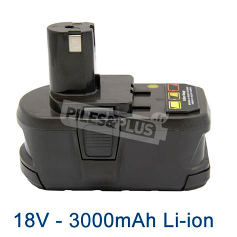 Batterie Ryobi Bpl1820 Batterie 18v Li Ion 3ah