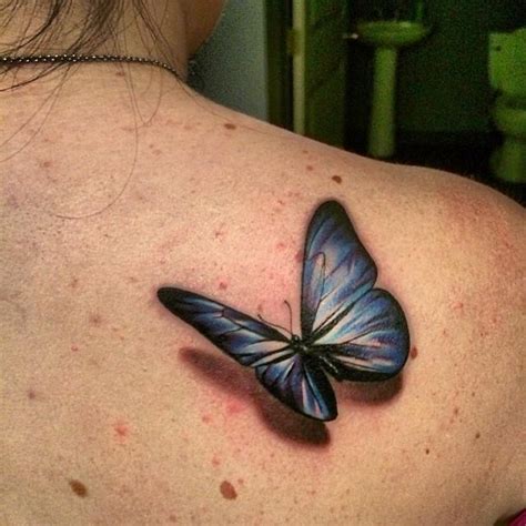 Realistic Butterfly By Thomas Page Tattoonow