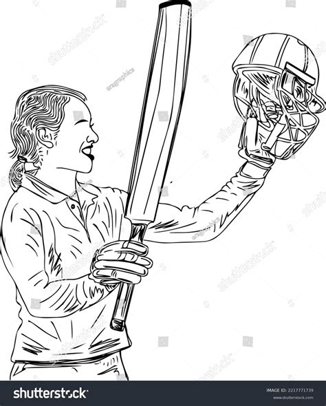 312 One Line Drawing Cricket Images Stock Photos And Vectors Shutterstock