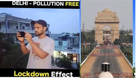 The union health ministry had earlier directed that a complete lockdown be announced in districts where the test positivity rate is above 15 per cent. Delhi Pollution Free Lockdown Effect - YouTube