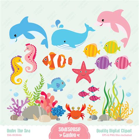 Under The Sea Clipart 