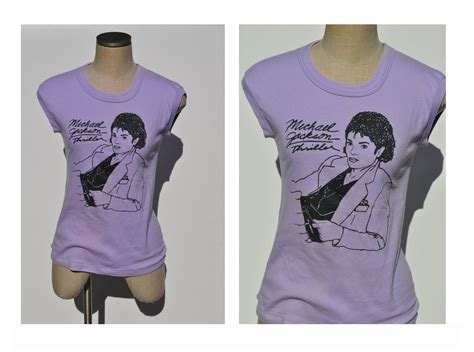 Michael Jackson Vintage T Shirt Sleeveless S Womens Shirt Womens