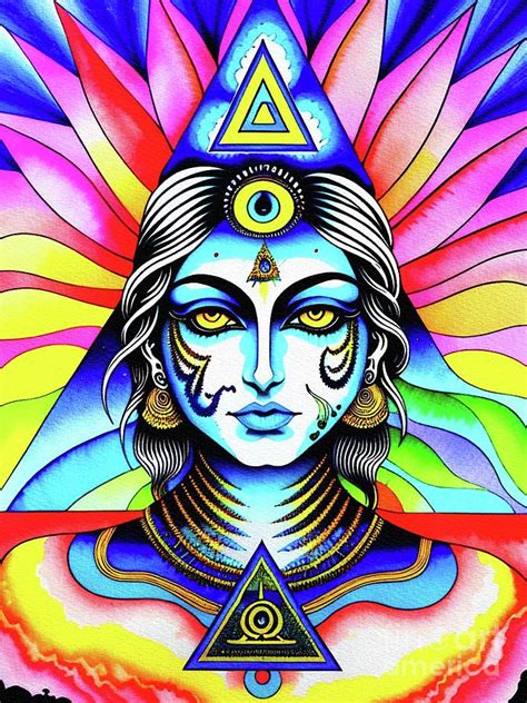 Third Eye Painting By Sarah Kirk Fine Art America