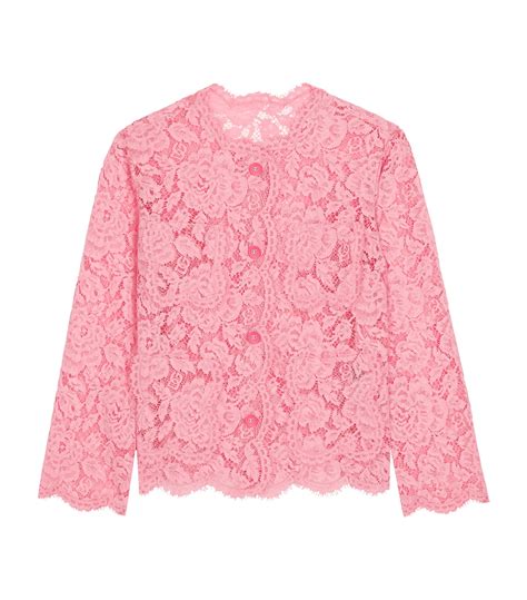 Womens Dolce Gabbana Multi Floral Lace Cardigan Harrods UK