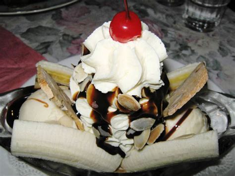 Banana Split Free Stock Photo Public Domain Pictures