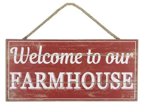 12 Wooden Sign Welcome To Our Farmhouse Farmhouse Signs Diy