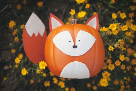 Fox Pumpkin Carving