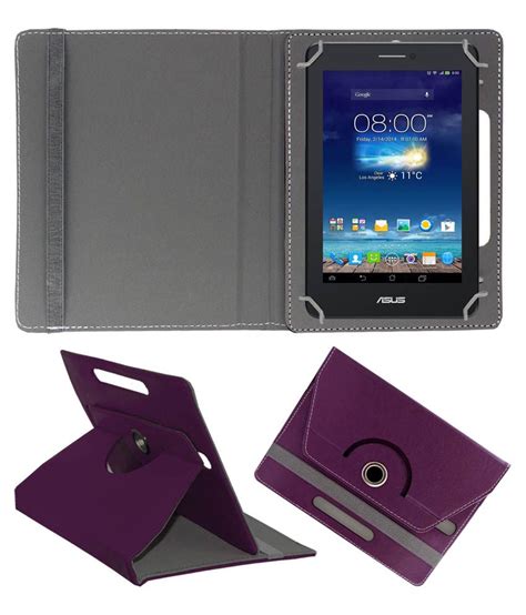 Acm Rotating 360 Degree Leather Flip Case For Asus Fonepad 7 Me175cg