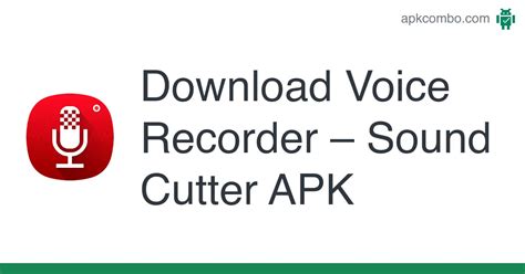 Voice Recorder Sound Cutter Apk Android App Free Download