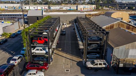 Automated And Stacked Parking Innovation In California Parkplus