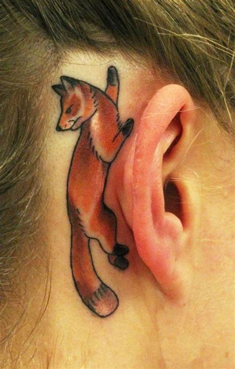 Why go for this placement? 31 Behind The Ear Tattoos That Will Make You Want To Get Inked