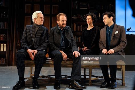 nicholas le prevost as roebuck ramsden ralph fiennes as jack tanner news photo getty images