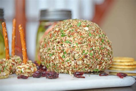 Party Cheese Ball Recipe Cheese Ball With Cream Cheese
