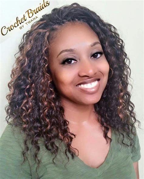 Crochet Braids Protective Style With Freetress Deep Twist Curly