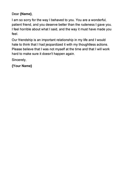 How To Write A Apology Letter Format Samples