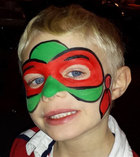 Ninja Turtle Face Paint Ninja Turtle Ninja Turtles Face Painting
