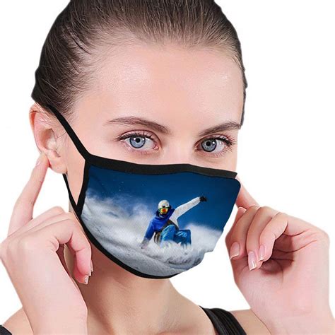 Amazon Com NYNELSONG Mouth Shield Unisex Face Shield For Teens Men Women Snowboarding Winter