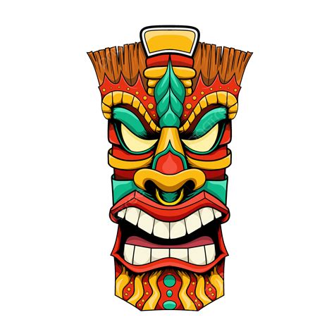 Tiki Masks Vector Png Vector Psd And Clipart With Transparent