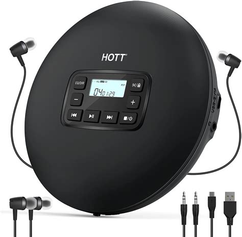 Buy Hott Cd204 Portable Cd Player Personal Compact Cd Player With