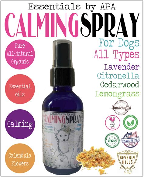 🐕 Organic Calming Spray For Dogs Ii In 2022 Essential Oils Dogs