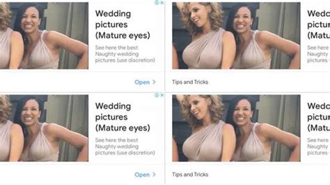 Whew The Naughtiest Wedding Pictures Ad