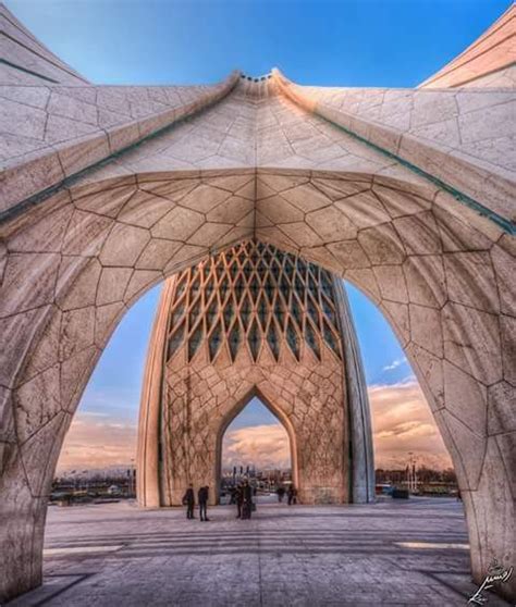 Azadi Tower Shahyad Tehran Iran Photographer Afshin Razi Persian