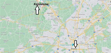 Where Is Kennesaw Georgia What County Is Kennesaw Ga In Where Is Map