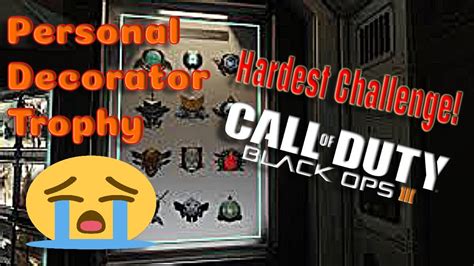 Call Of Duty Black Ops 3 Personal Decorator Achievement Finally