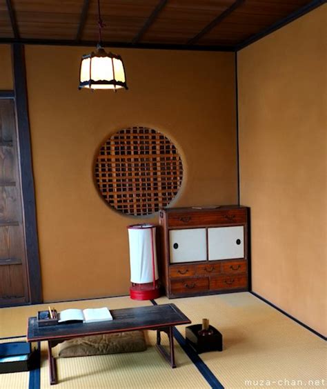 Traditional Japanese House Marumado Window
