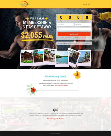 13 Fitness Landing Page Examples Critiqued Wishpond Blog