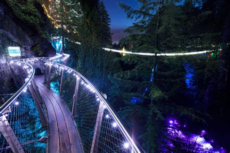 Canyon Lights Cliffwalk With Bridge Credit Tourism Vancouver