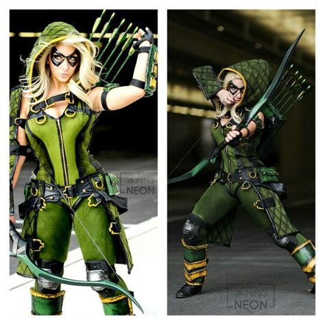 Female Green Arrow Itsrainingneon Deviantart Deviantart