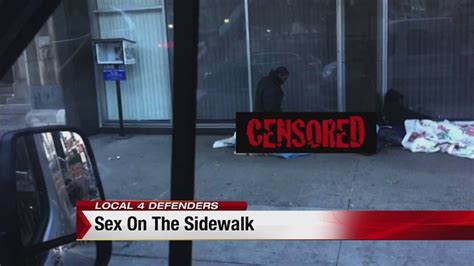 Homeless People Spotted Having Sex On Sidewalk Clipzui Com