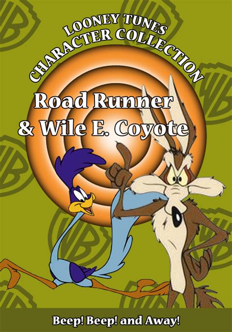 Looney Tunes Character Collection Road Runner And Wile E Coyote Beep
