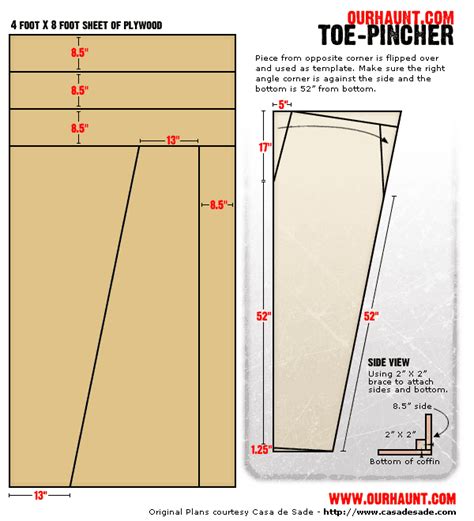 Coffin Plans Diy Free Easy To Follow How To Build A Diy