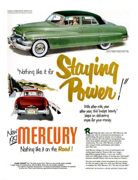 1951 Mercury Ad 01