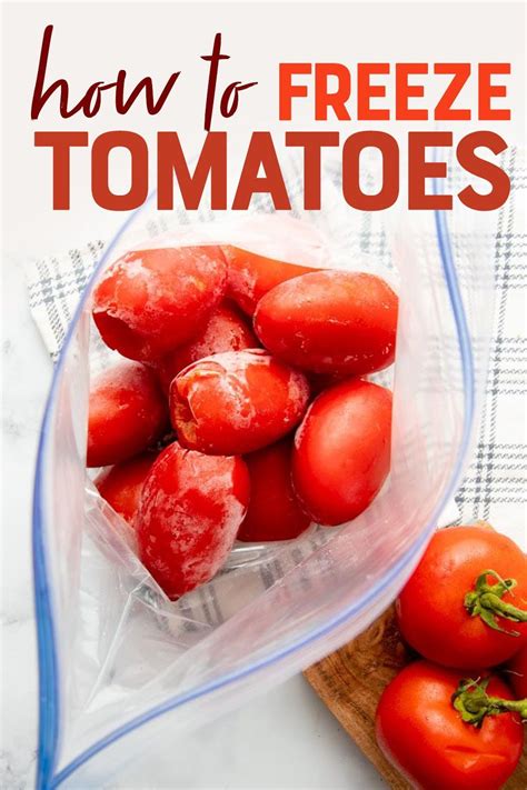 How To Freeze Tomatoes Recipe In 2020 Freezing Tomatoes Yummy