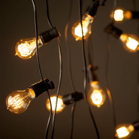 Edison Outdoor String Lights For Decorating Your Home Warisan Lighting