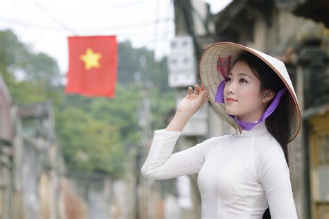 wallpaper id 1572434 asian asian conical hat girl model ao dai women 1080p vietnamese