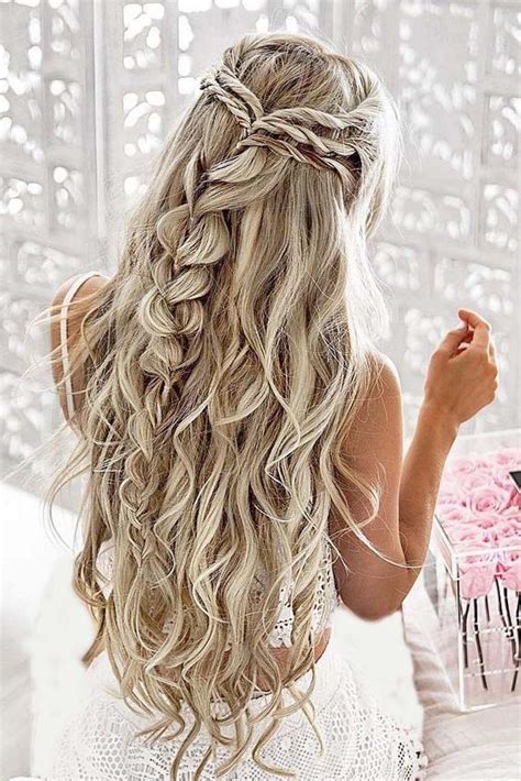 10 Pretty Braided Hairstyles For Wedding Wedding Hair Styles With