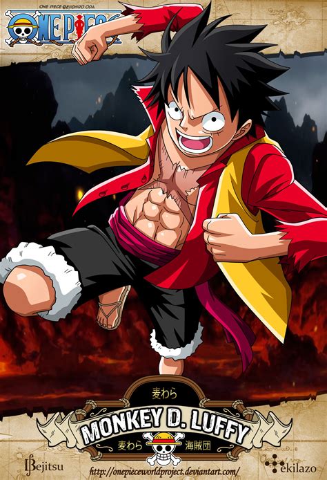 One Piece Monkey D Luffy By Onepieceworldproject On Deviantart One